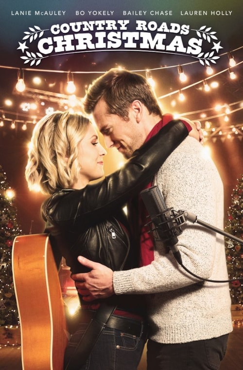 Country Roads Christmas poster